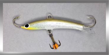 Balance Jig Hopeakala, Farbe: Sandy Yellow Silver 201, 15 Gramm, Länge: 6,5 cm von The Finnsh Lure Company (Jarmo Rapala)